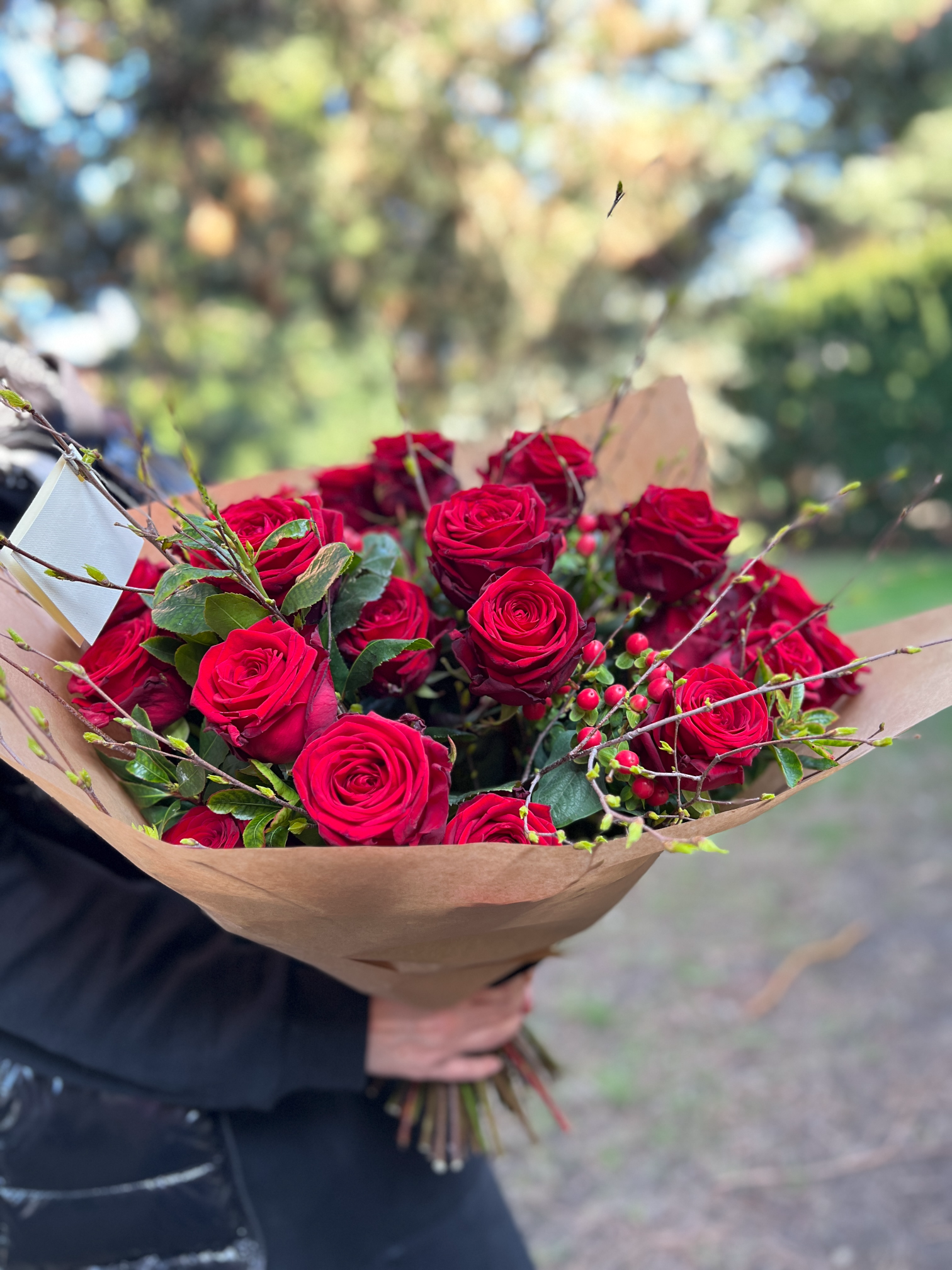 Bukiet Róż „Naturalna Klasyka”